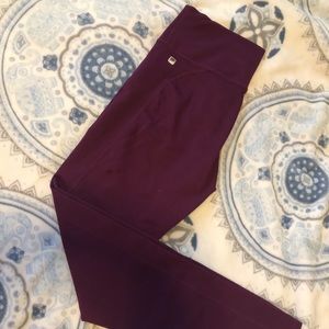 Purple leggings from Fabletics